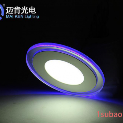新款LED工程灯具直销售LED灯具 6W 圆形LED面板灯S