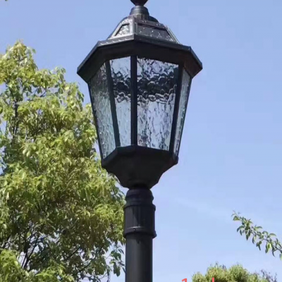 ** 现代简约户外防水LED庭院灯 别墅景观灯公园高杆灯