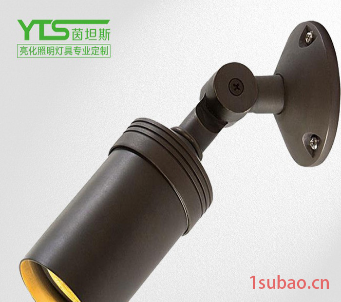 led现代壁灯简约创意双头铝材卧室床头灯酒店会所走廊过道灯墙灯批发图3