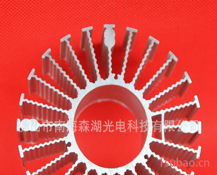 小功率 LED灯具散热器 太阳花散热器图2