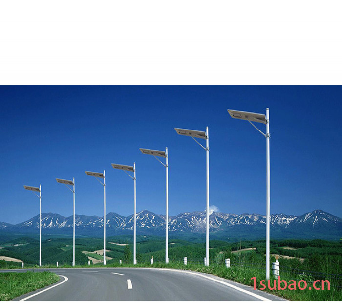 新款8米太阳能路灯led路灯LED太阳能路灯 单臂路灯led道路照明灯