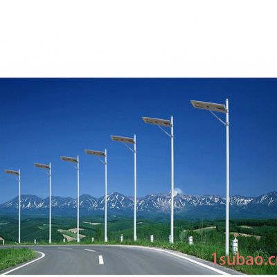 新款8米太阳能路灯led路灯LED太阳能路灯 单臂路灯led道路照明灯