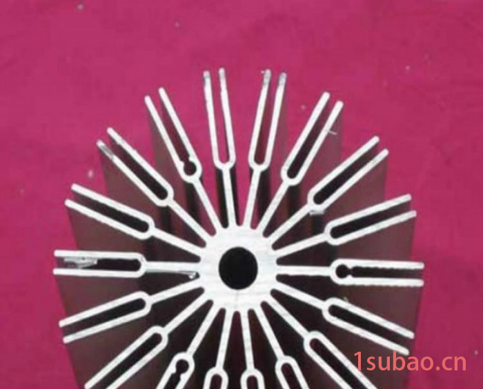 直销 LED太阳散热器 LED散热器图2