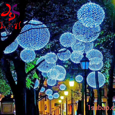 城市树木亮化 LED串灯缠绕LED灯  彩球装饰亮化树木