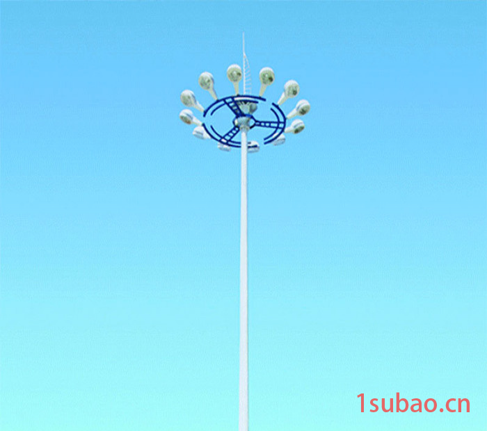 博达成001 高杆灯路灯定制高度30米25米高杆灯路灯户外15米LED高钠灯金卤灯