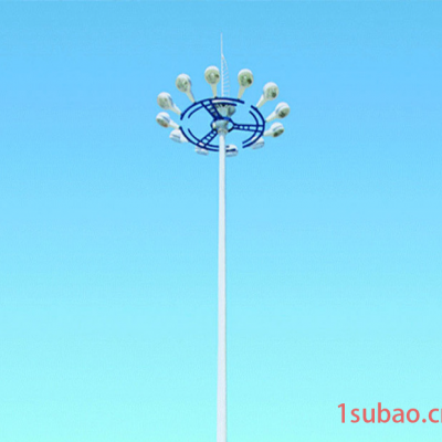 博达成001 高杆灯路灯定制高度30米25米高杆灯路灯户外15米LED高钠灯金卤灯