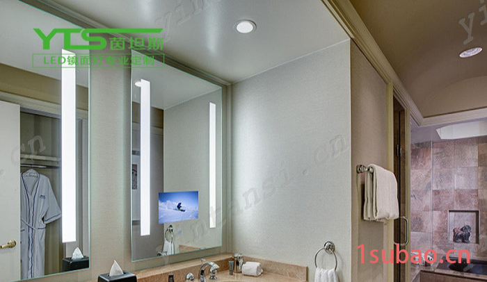 新款LED镜灯防水防尘酒店卫浴照明异形镜面灯浴室镜功能定制