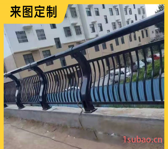 定制LED灯光护栏 桥梁灯光栏杆 河道LED护栏 商家图3