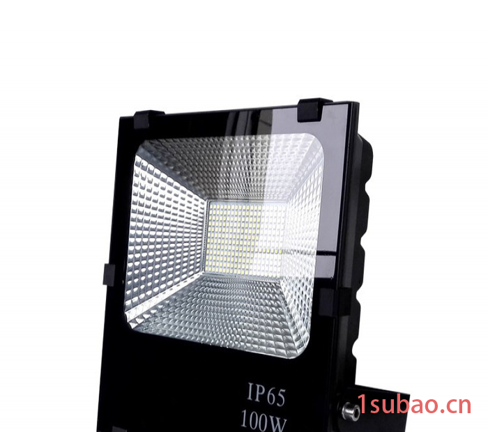 忠山照明100W足瓦led投光灯 LED户外照明灯具 IP65 IP66 防水防雷防尘 高流明 强散热投射灯