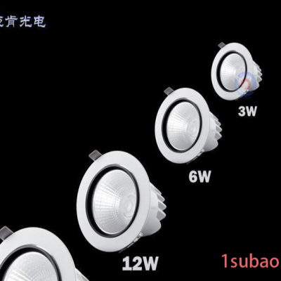 LED天花射灯 大量COB射灯灯具商业照明灯具 天花射灯SD