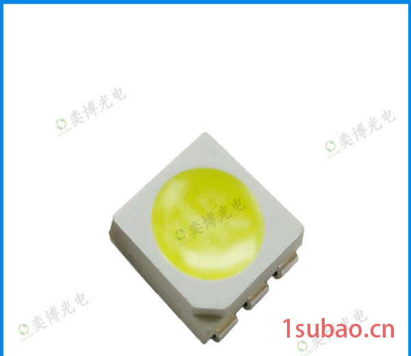 奕博5050白光贴片led灯珠 灯光照明显示灯发光二极管 厂家定做图4