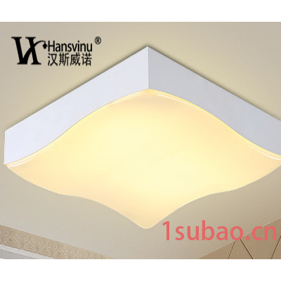 汉斯威诺卧室灯led吸顶灯调光简约现代长方形大气客厅灯具灯饰