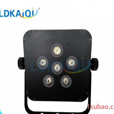 凯奇隆迪LD-2145A-6 6颗10w LED电池无线扁帕帕灯 无线带电池帕灯 舞台灯光 遥控帕灯