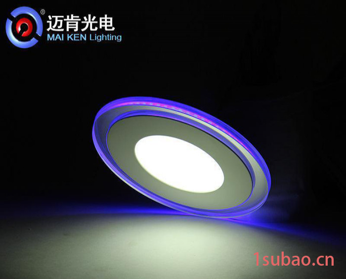 提供新款品牌LED工程灯具直销售LED双色 6W 圆形LED