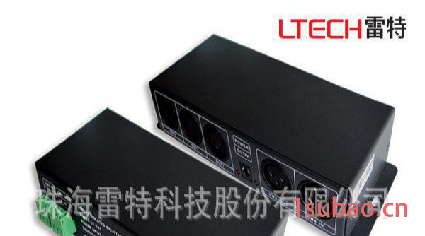 雷特LED灯具控制器LT-125五路SPI信号放大器TTL数