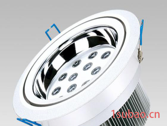 供应9W 12W 15W LED筒灯散热器铝型材 1070纯铝合金冷锻散热器灯杯