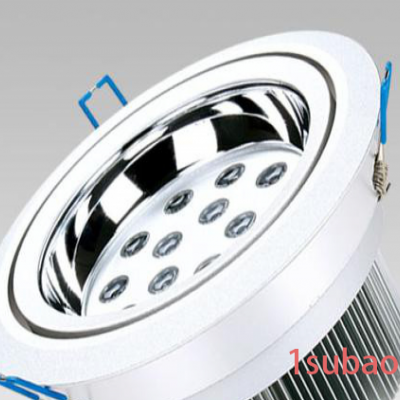 供应9W 12W 15W LED筒灯散热器铝型材 1070纯铝合金冷锻散热器灯杯