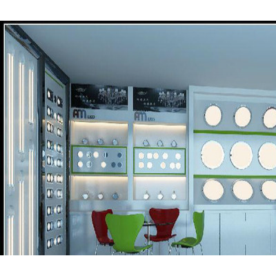 专业生产LED企业展厅，店面、门市灯具展示柜  展示架