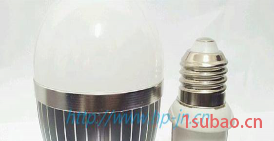 供应华谱照明HP-LDQP-12W冷锻LED散热器