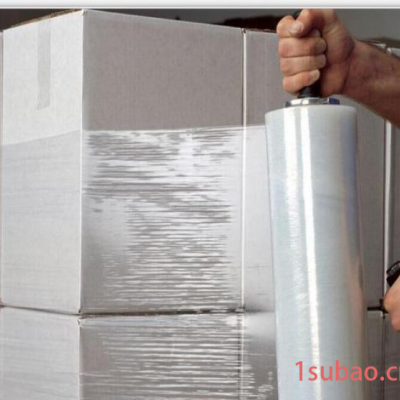 上海PE拉伸缠绕膜 打包膜  黑色保护膜 托盘包装膜 厂家直销50CM