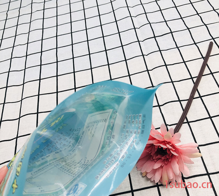 彩色塑料袋 自立自封塑料袋 鼎诺 牛皮纸加厚包装袋 大量批发图4