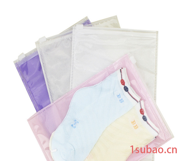 手提服装袋子批发塑料服装包装袋定做透明自封袋快递无纺布拉链袋