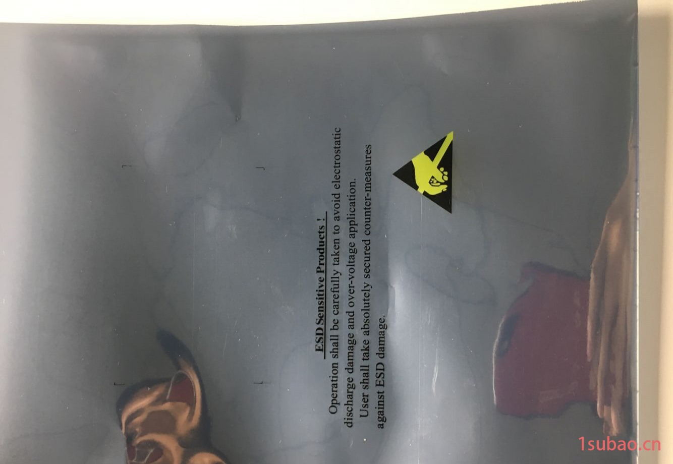 灰色防静电屏蔽塑料袋 平口袋自封袋 ESD防静电包装袋电子产品包装防静电屏蔽袋 银灰色ESD静电袋图2