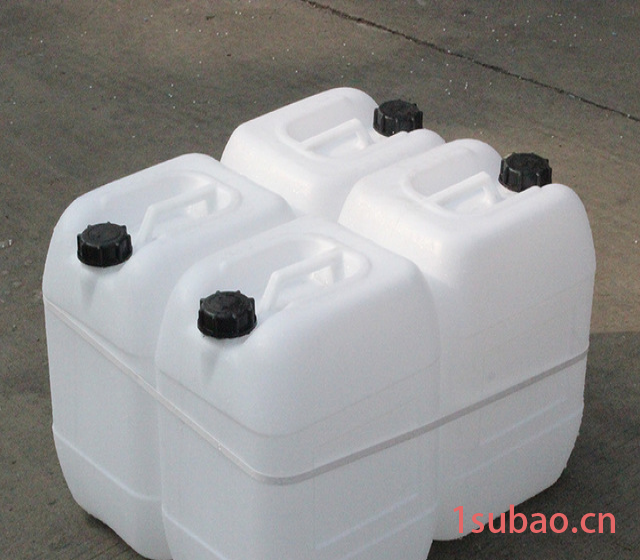 25kg化工桶 加厚食品级耐酸碱 方形堆码桶 25l塑料桶 25kg涂料桶