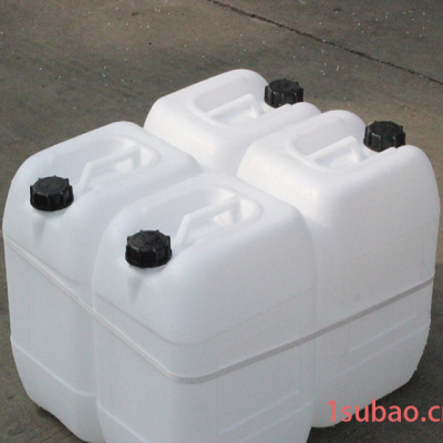 25kg化工桶 加厚食品级耐酸碱 方形堆码桶 25l塑料桶 25kg涂料桶