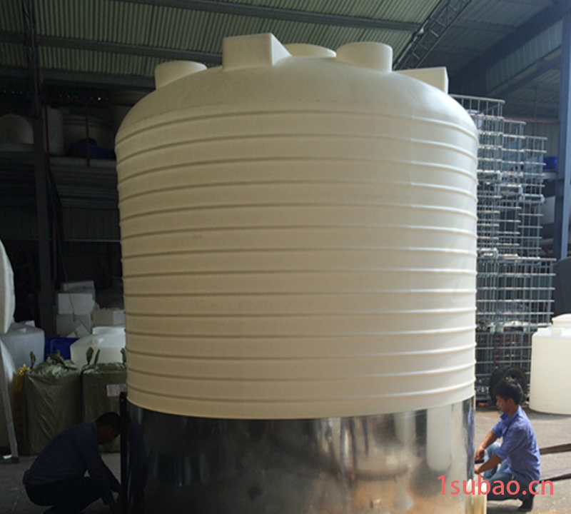 塑料桶配件 水泥添加剂加厚化工储罐 博承环保 10吨PE水塔价格图3