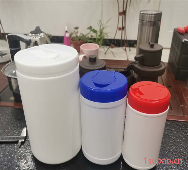 鑫宇翔 湿巾盖子 HDPE湿巾塑料桶 60抽塑料湿巾桶 塑料瓶盖翻盖图2