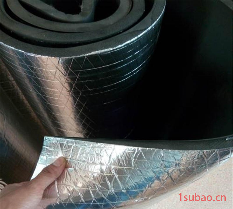 B1橡塑板温板 自粘型橡塑板 管道保温橡塑海绵  华美