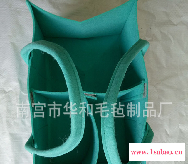 毛毡尿不湿收纳包 尿布折叠收纳篮儿童玩具手提收纳袋现货供应图9