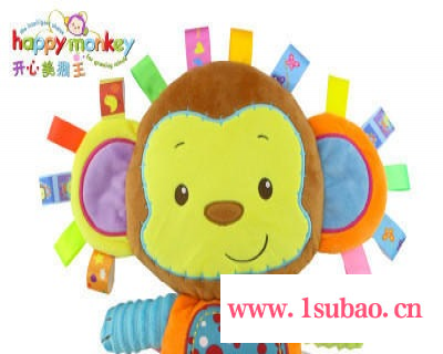 Happy Monkey发声玩具  音乐发声娃娃  饰品玩具   玩具项目合作图2