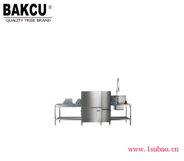 豪霸通道式洗碗机 电加热洗碗机 蒸汽加热带烘干机CN250-D型 厂家直销货到付款