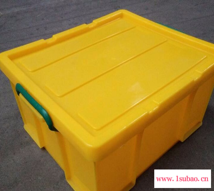 联生优质 40号带盖餐具消毒专用箱物流运输收纳箱工厂仓储塑料箱