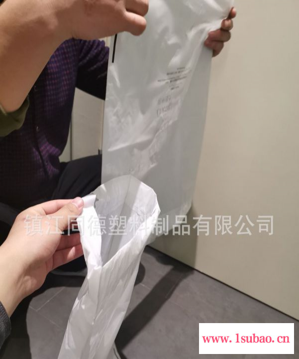 星级酒店应用聚乙烯PE塑料袋垃圾袋服装袋干洗袋图3