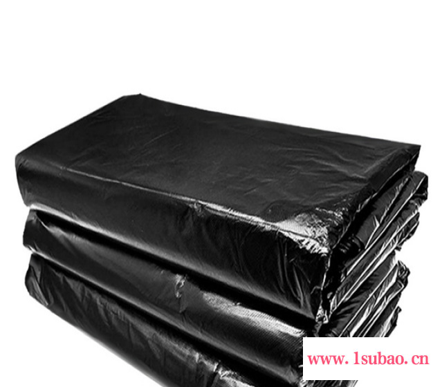 黑色大号加厚垃圾袋 酒店环卫  家用厨房 大桶商用垃圾袋  塑料袋子图5