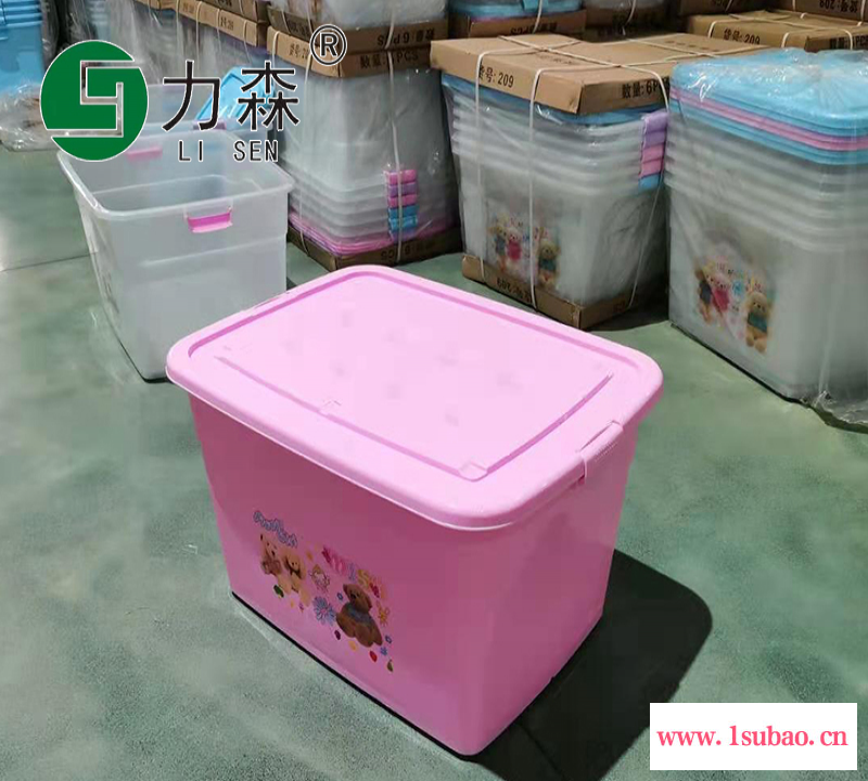 无锡厂家直销收纳箱透明周转箱塑料储物箱厂家力森厂家直供批发整理箱图7