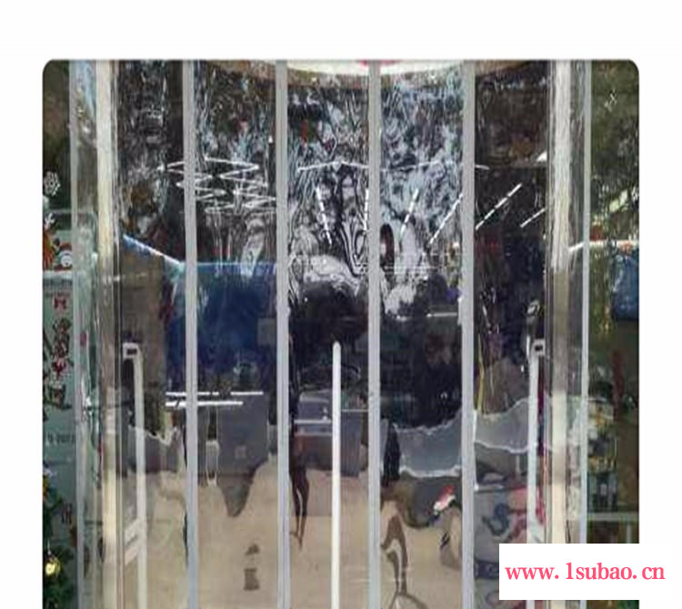 超透明磁性pvc隔断防蚊软门帘 挂帘窗帘塑料保温隔热帘加工定制图4