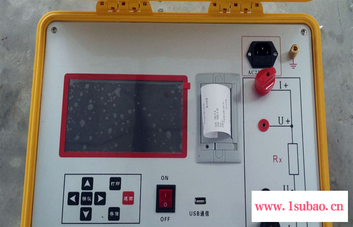 华能开关回路电阻测试仪0.1μΩ-100A 高压开关综合测试仪接线方法图5