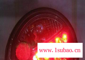 大众甲壳虫进口LED尾灯 黑底LED尾灯/LED行车灯/LED刹车灯图3