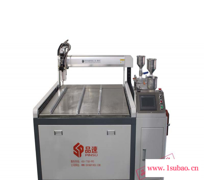 河北汽车尾灯灌胶机 品速PS-1000 臭氧发生器过滤器灌胶机械 全自动AB双液双组分环氧树脂点胶设双组分自动灌胶机厂傢图3