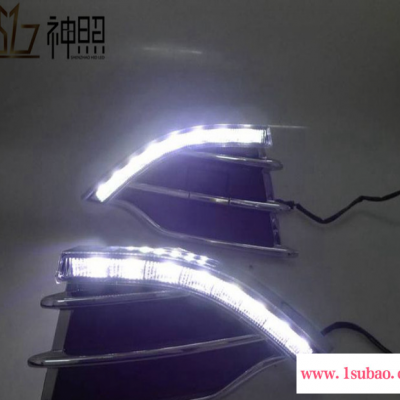 福特翼虎日行灯超亮 新款翼虎专用LED日间行车灯 新翼虎改装大灯