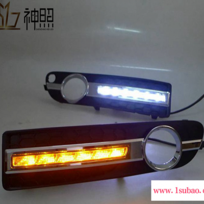 供应VOLVO沃尔沃S80L雾灯 S80专用LED日间行车灯 带转向灯日行灯 杠