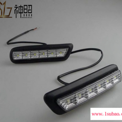 10 11 12款三菱劲炫ASX改装雾灯 专用LED日间行车灯 日行灯 杠灯