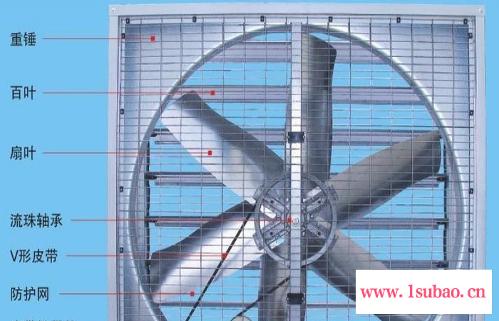 克诺HYF-800型 负压风机 工业冷风机 水冷空调单冷环保空调井水空调