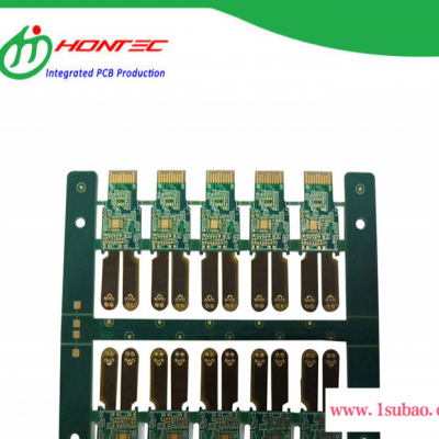 喷锡加金手指硬金板 无卤素高TG板  SSD硬盘金手指PCB     欢迎新老顾客前来洽谈合作
