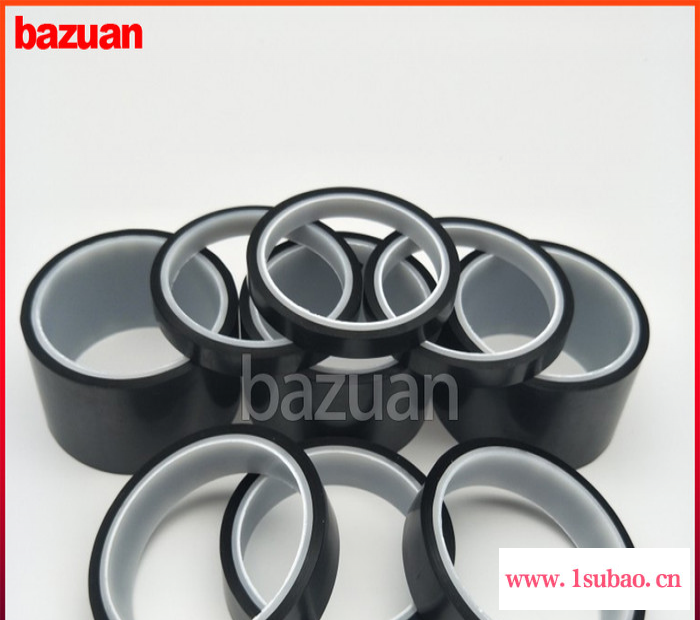 黑色金手指胶带 PI胶带厂 PCB板喷涂胶带图3