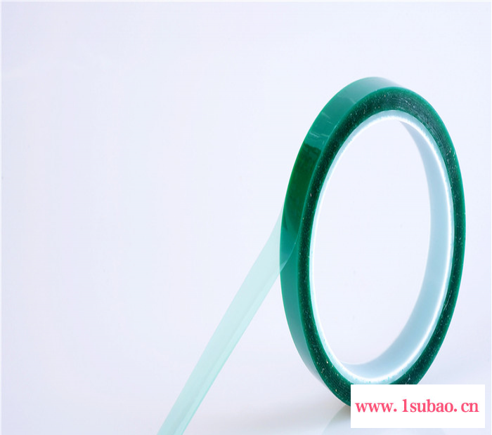 烤漆PET绿胶带 汽车行业高温喷涂遮蔽保护胶带 PCB板耐高温胶带图5